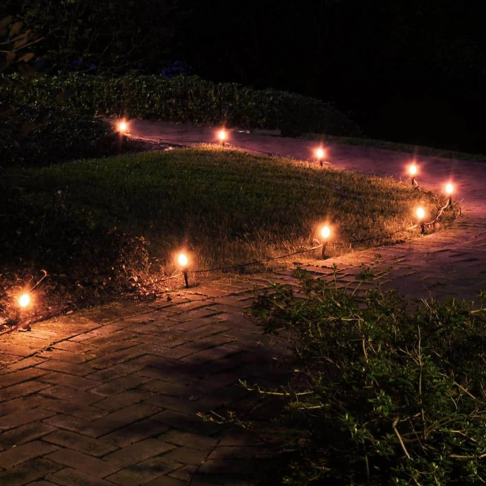Pathway Clear String Lights (Set Of 10) 3 Pathway Clear String Lights (Set Of 10) - Image 3