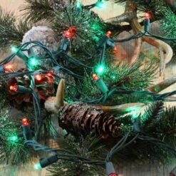 70-Light Red And Green LED Mini String Lights 7 70-Light Red And Green LED Mini String Lights -The Home Depot Shop lumabase christmas string lights 38801 1f 1000