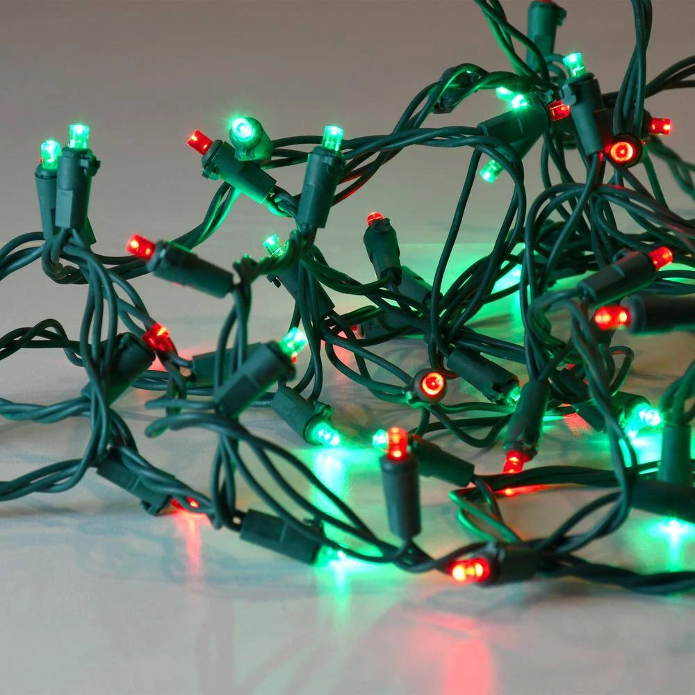 70-Light Red And Green LED Mini String Lights 3 70-Light Red And Green LED Mini String Lights - Image 3