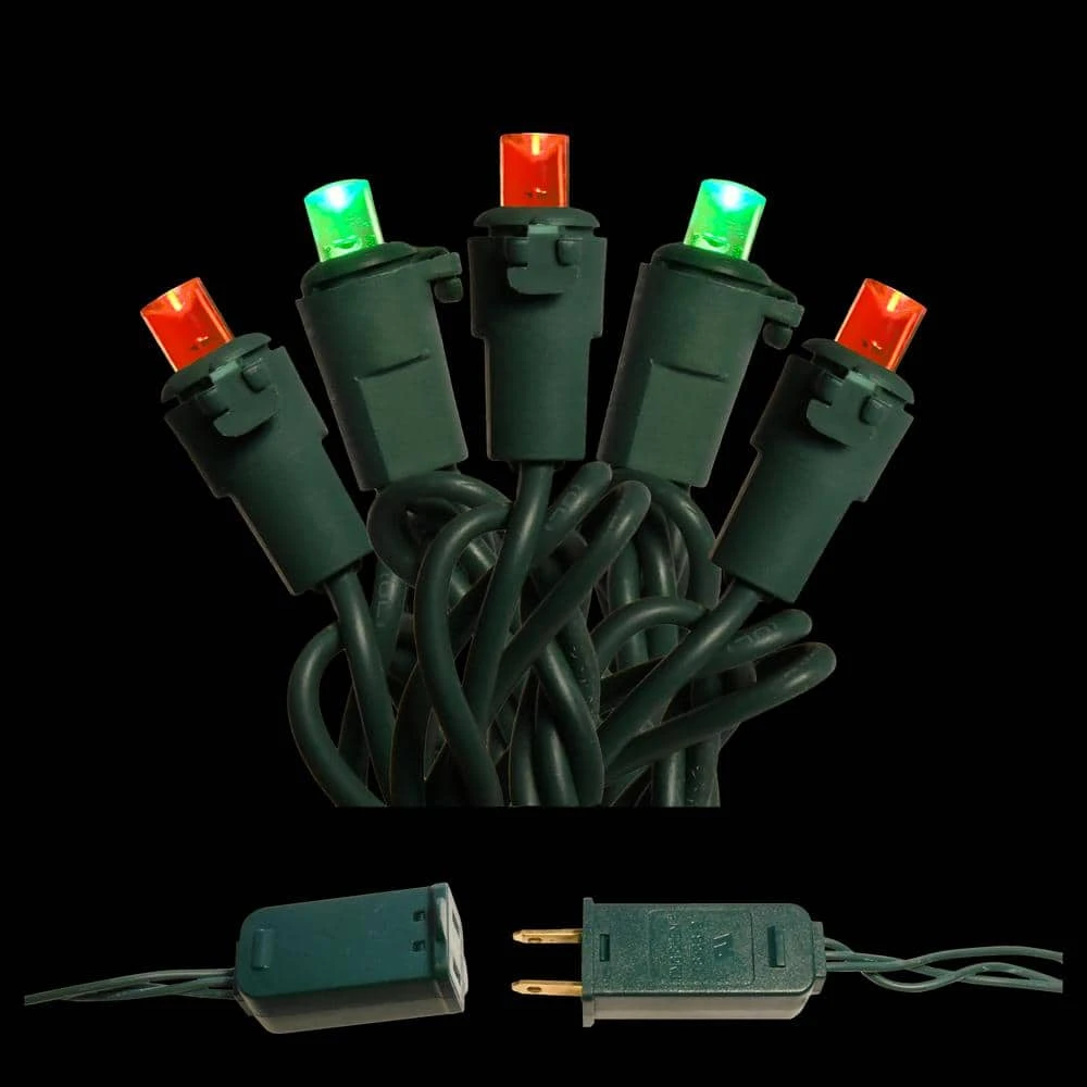 70-Light Red And Green LED Mini String Lights 1 70-Light Red And Green LED Mini String Lights