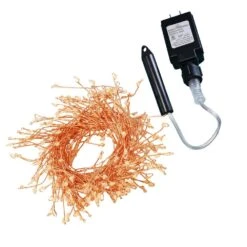 300-Lights LED Copper Electric Firecracker Fairy String Lights