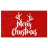 Christmas Antlers Doormat 24 X 36
