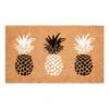 Pineapple Trio 17 In. X 29 In. Multi Indoor/Outdoor Doormat