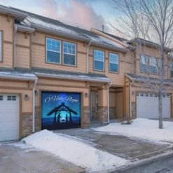 7 Ft. X 8 Ft. Nativity Scene O'Holy Night-Christmas Garage Door Decor Mural For Single Car Garage -The Home Depot Shop my door decor christmas garage door decorations 285903xmas 018 76 1000