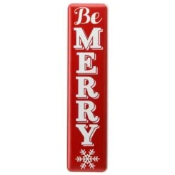 31 " Be Merry Holiday Wall Sign