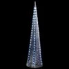 52 In. Ice Crystal Cone Tree With LED Lights
