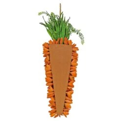 28 In. Floral Carrot Easter Decoration -The Home Depot Shop national tree company easter decorations eg79 19e0057 1 1f 1000