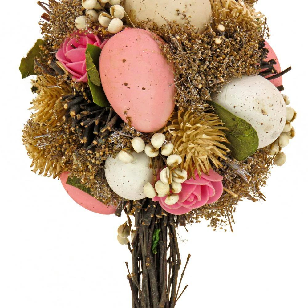 14 " Easter Egg Single Ball Topiary Tree 3 14 " Easter Egg Single Ball Topiary Tree - Image 3