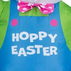 25 In. Inflatable Waving Easter Bunny -The Home Depot Shop national tree company easter decorations ge9 440746 1 4f 1000