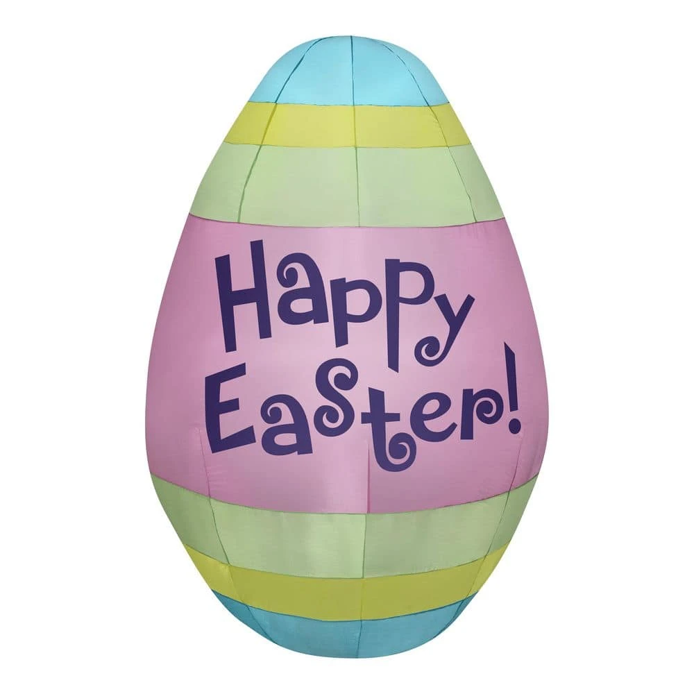 66 In. Easter Collection Happy Easter Egg 1 66 In. Easter Collection Happy Easter Egg
