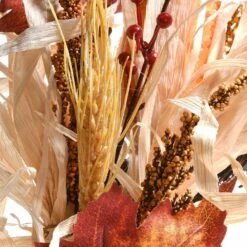 24 In. Artificial Harvest Raffia Wreath 9 24 In. Artificial Harvest Raffia Wreath -The Home Depot Shop national tree company fall wreaths rahv 20421w24 1 44 1000