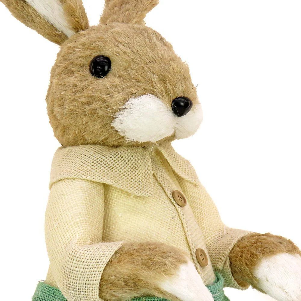 24 " Teal & Tan Dressed Mr. Bunny 3 24 " Teal & Tan Dressed Mr. Bunny - Image 3