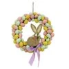 16 " Egg Wreath With Bunny Center