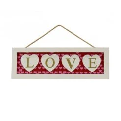 16 In. Height Valentine's LOVE Wall Sign