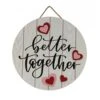12 In. Better Together Wall Sign