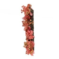 16 " Pink Floral Valentine's Heart Wreath -The Home Depot Shop national tree company seasonal decorations rav 22a352757 1 1f 1000