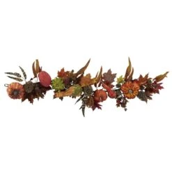 54 In. Pumpkin And Gourd Garland