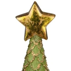 Northlight 17 .5 In. Green Christmas Tree Cone On Pedestal With Star Topper Table Top Decor 7 Northlight 17 .5 In. Green Christmas Tree Cone On Pedestal With Star Topper Table Top Decor -The Home Depot Shop northlight christmas centerpieces 34865422 4f 1000