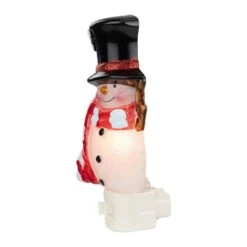 Northlight 6.5in. White And Red Snowman In Black Top Hat Christmas Night Light 8 Northlight 6.5in. White And Red Snowman In Black Top Hat Christmas Night Light -The Home Depot Shop northlight christmas novelty lights 35167245 1f 1000