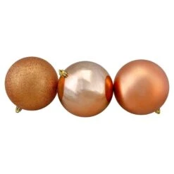 Northlight 4 In. Almond/Silver/Pewter/Champagne Shatterproof 3-Finish Christmas Ball Ornaments (12-Count) 6 Northlight 4 In. Almond/Silver/Pewter/Champagne Shatterproof 3-Finish Christmas Ball Ornaments (12-Count) -The Home Depot Shop northlight christmas ornament sets 32911654 4f 1000