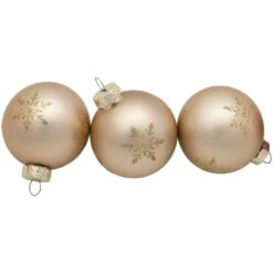 Northlight 6ct Red And Gold Snowflake Glass Ball Christmas Ornaments 2.5 In. 10 Northlight 6ct Red And Gold Snowflake Glass Ball Christmas Ornaments 2.5 In. -The Home Depot Shop northlight christmas ornament sets 34865034 44 1000