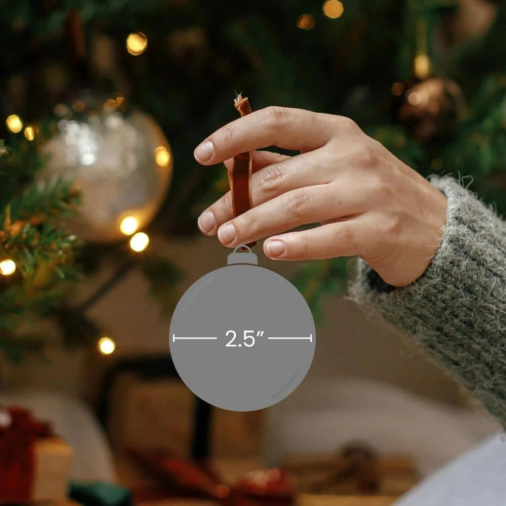 Northlight 6ct Red And Gold Snowflake Glass Ball Christmas Ornaments 2.5 In. 6 Northlight 6ct Red And Gold Snowflake Glass Ball Christmas Ornaments 2.5 In. - Image 6