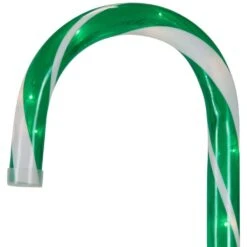 Northlight Lighted Candy Cane Outdoor Christmas Pathway Lights-28"-Green-Set Of 6 11 Northlight Lighted Candy Cane Outdoor Christmas Pathway Lights-28"-Green-Set Of 6 -The Home Depot Shop northlight christmas pathway lights 35765693 44 1000
