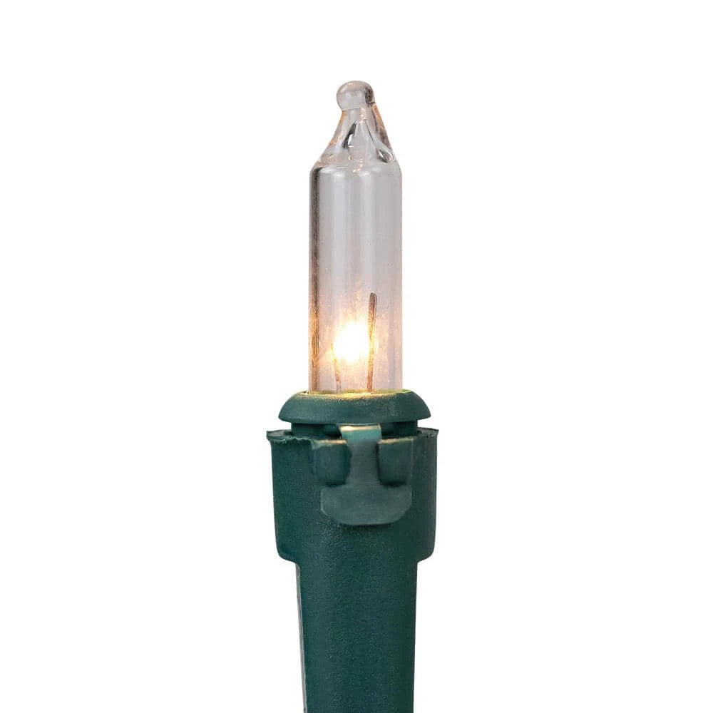 Northlight Set Of 100 Red And Clear Mini Christmas Lights 2.5 In. Spacing With Green Wire 5 Northlight Set Of 100 Red And Clear Mini Christmas Lights 2.5 In. Spacing With Green Wire - Image 5