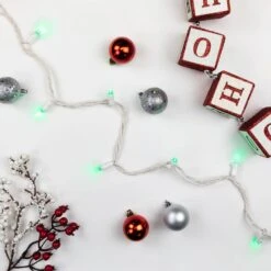 Northlight Set Of 50 Green LED Wide Angle Christmas Lights On White Wire 9 Northlight Set Of 50 Green LED Wide Angle Christmas Lights On White Wire -The Home Depot Shop northlight christmas string lights 32608188 31 1000