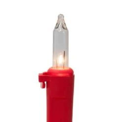 Northlight 50-Count Clear Mini Christmas Light Set-10' Red Wire 10 Northlight 50-Count Clear Mini Christmas Light Set-10' Red Wire -The Home Depot Shop northlight christmas string lights 35167033 44 1000
