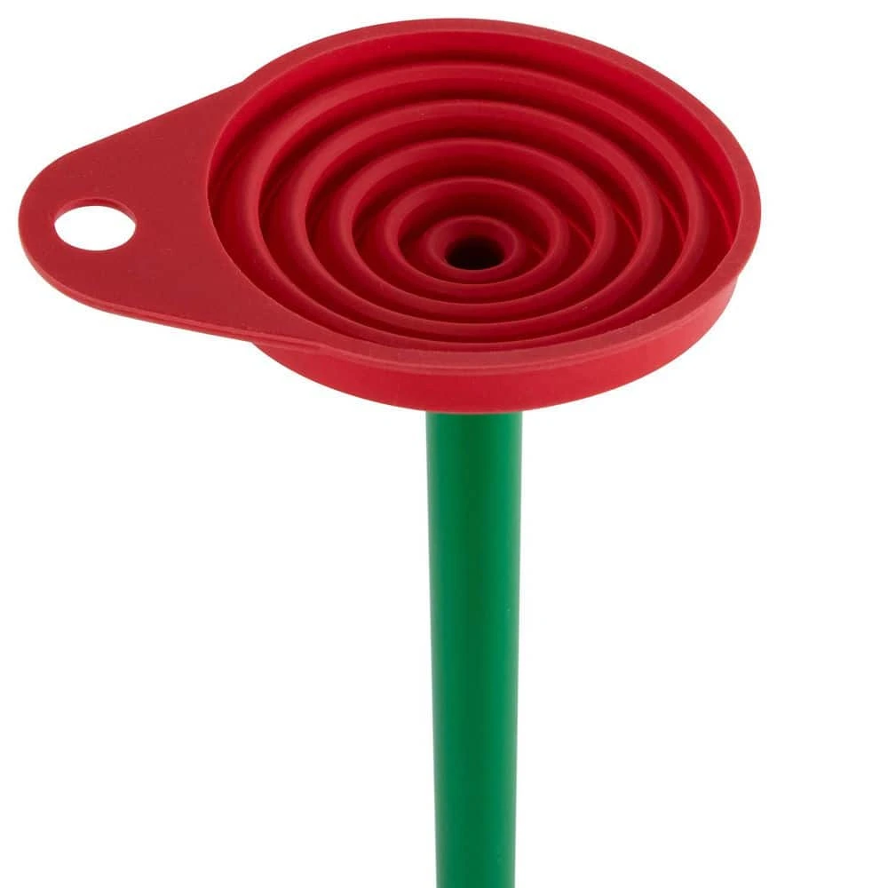 Northlight Christmas Tree Watering Funnel-39.5"-Green And Red 4 Northlight Christmas Tree Watering Funnel-39.5"-Green And Red - Image 4