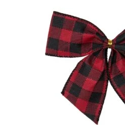 Northlight 5.5 In. Buffalo Plaid And Burlap 2 Loop Christmas Bow Decorations (6-Pack) 10 Northlight 5.5 In. Buffalo Plaid And Burlap 2 Loop Christmas Bow Decorations (6-Pack) -The Home Depot Shop northlight christmas tree ribbon 34676932 44 1000