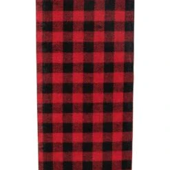 Northlight 14' Red Buffalo Plaid Christmas Ribbon Door Bow 9 Northlight 14' Red Buffalo Plaid Christmas Ribbon Door Bow -The Home Depot Shop northlight christmas tree ribbon 35681108 44 1000