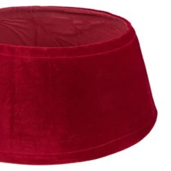 Northlight 22 In. Red Velvet Christmas Tree Collar -The Home Depot Shop northlight christmas tree skirts 34858415 4f 1000