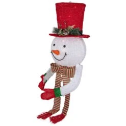 Northlight 21.5 In. Lighted Snowman With Red Top Hat Christmas Tree Topper 11 Northlight 21.5 In. Lighted Snowman With Red Top Hat Christmas Tree Topper -The Home Depot Shop northlight christmas tree toppers 35250567 fa 1000