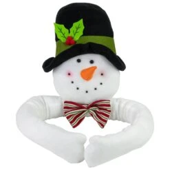 Northlight 25 In. Plush Snowman Christmas Tree Topper Unlit