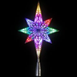 Northlight LED Star Of Bethlehem Christmas Tree Topper-14.5 In. Champagne Gold-Multi Lights -The Home Depot Shop northlight christmas tree toppers 35764511 4f 1000