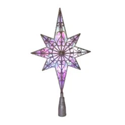 Northlight LED Star Of Bethlehem Christmas Tree Topper-14.5 In. Champagne Gold-Multi Lights -The Home Depot Shop northlight christmas tree toppers 35764511 76 1000