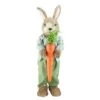 Northlight 19 In. Spring Sisal Standing Bunny Rabbit Figure With Carrot