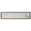 Northlight 26 In. Wooden Framed Happy Easter Y'all Sign Spring Wall Decor