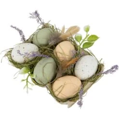 Northlight Pack Of 6 Assorted Easter Eggs With Carton And Grass Decoration 9 Northlight Pack Of 6 Assorted Easter Eggs With Carton And Grass Decoration -The Home Depot Shop northlight easter decorations 35668995 1f 1000