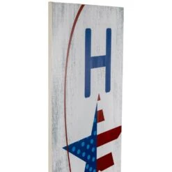 Northlight Welcome Home Americana Wooden Porch Sign - 35.75 In. -The Home Depot Shop northlight easter decorations 35737611 1f 1000