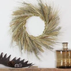 Northlight 22 In. Artificial Unlit Autumn Harvest Wheat Grass And Grapevine Thanksgiving Fall Wreath 8 Northlight 22 In. Artificial Unlit Autumn Harvest Wheat Grass And Grapevine Thanksgiving Fall Wreath -The Home Depot Shop northlight fall wreaths 31738018 1f 1000