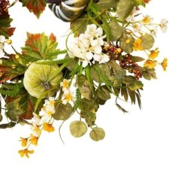 Northlight 24 In. Unlit Pumpkins And Berries Artificial Fall Harvest Twig Wreath -The Home Depot Shop northlight fall wreaths 34868417 1f 1000