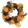 Northlight Pumpkin And Pinecone Fall Harvest Wreath-13.5 In. -Unlit