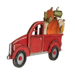 Northlight 14 In. Red Truck With Pumpkins Fall Harvest Sign Decoration -The Home Depot Shop northlight indoor fall decorations 35269840 44 1000