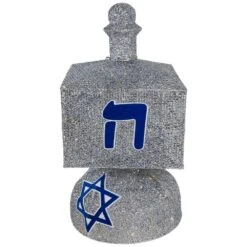 Northlight LED Lighted Hanukkah Dreidel Outdoor Decoration-37 In. Clear Lights-Silver 10 Northlight LED Lighted Hanukkah Dreidel Outdoor Decoration-37 In. Clear Lights-Silver -The Home Depot Shop northlight outdoor hanukkah decorations 35764102 1f 1000