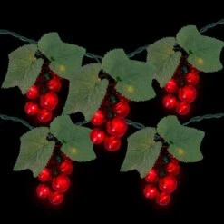 Northlight 5-Light Clear Incandescent Tuscan Winery Red Grape Summer Garden Patio Christmas Light Set 9 Northlight 5-Light Clear Incandescent Tuscan Winery Red Grape Summer Garden Patio Christmas Light Set -The Home Depot Shop northlight seasonal decorations 33376880 1f 1000