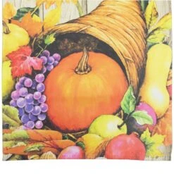 Northlight Cornucopia And Flowers Autumn Harvest Outdoor House Flag 28 In. X 40 In. -The Home Depot Shop northlight seasonal decorations 34336806 1f 1000