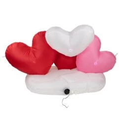 Northlight 5 Ft. Inflatable Lighted Valentine's Day Conversation Hearts Outdoor Decoration -The Home Depot Shop northlight seasonal decorations 35118807 4f 1000
